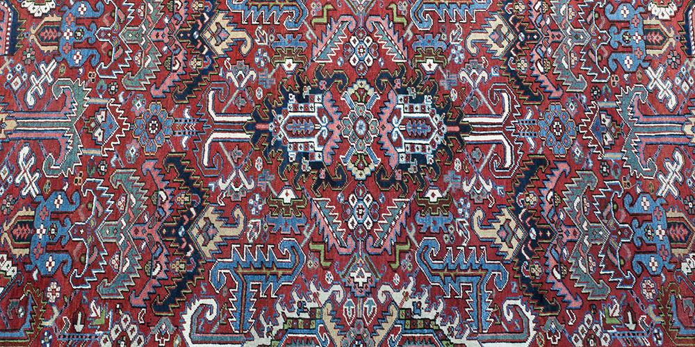 Old Heriz Persian Carpet