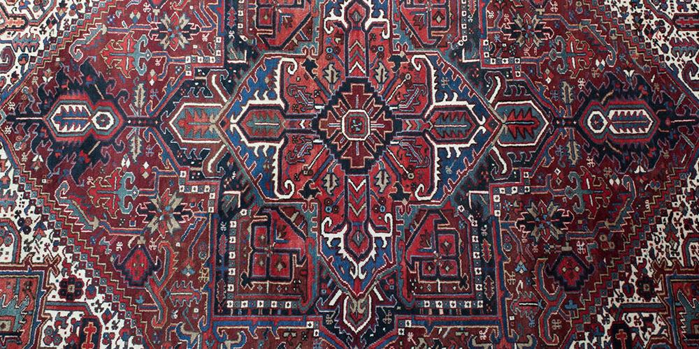 Old Heriz Persian Carpet
