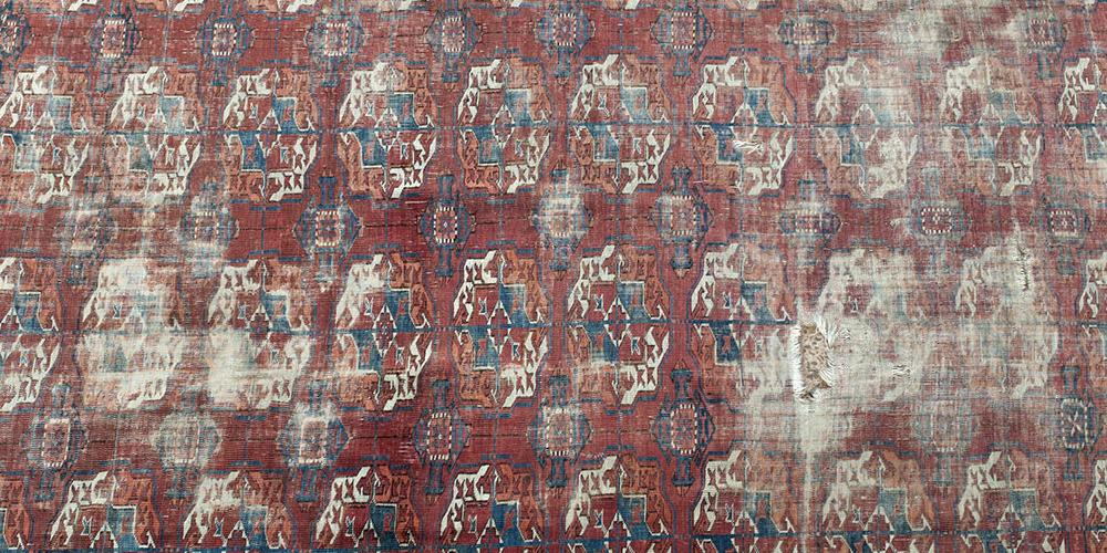 Antique Tekke Turkoman Main Carpet