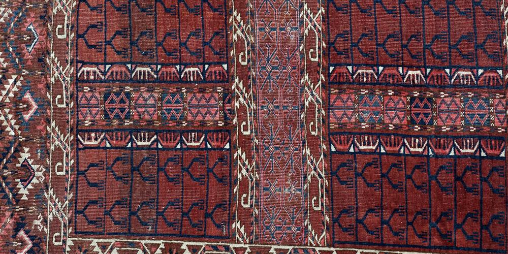 Antique Tekke Turkoman Ensi or Hatchlu