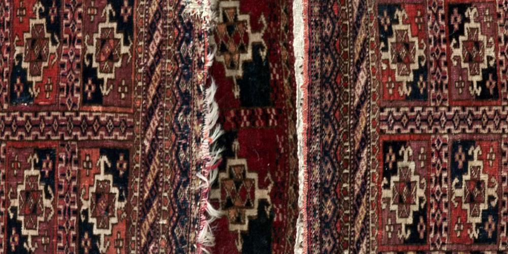 Antique Tekke Turkoman Khorjin or saddle bag.