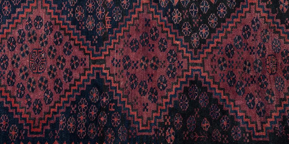 Old Kurdish Khorasan Persian Rug
