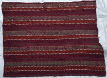 Afshar Kilim Flatweave Antique Persian natural dyes wool