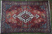 Old Bachtiari tribal Persian rug