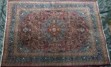 Antique Meshed or Mashad Khorossan Persian Carpet