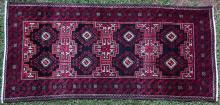 Old Baluch Afghan rug