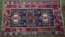 Antique Fashralo Kazak Caucasian Rug