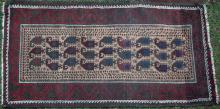 Old Baluch Afghan or Persian tribal rug