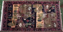 Old Hamadan Village Persian Rug