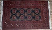 Old Sarukh Turkoman Afghan rug