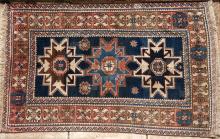 Antique Caucasian Armenian Kazak tribal rug