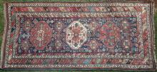 Antique Caucasian Karabagh or Kazak Runner