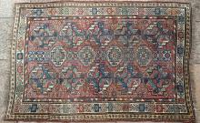 Antique Kazak Caucasian Rug in Tekke design