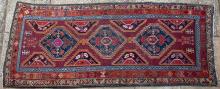 Antique Caucasian Runner