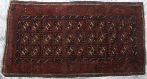 Antique Baluch Taimuri Mushwani Tribal Rug Afghaistan