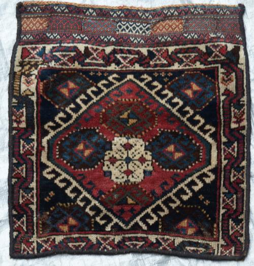 Antique Kurdish Persian Tribal vanity Bag 19th Century