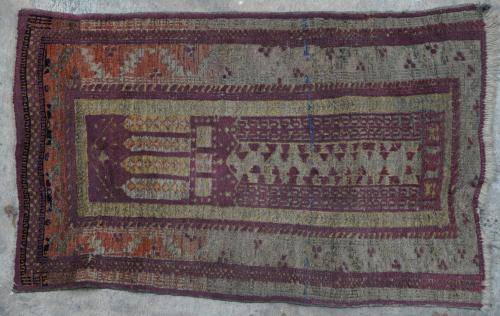 Baluch-type Afghan prayer rug