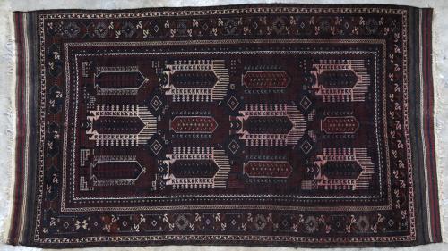 Antique Seistan Baluch Main Carpet Afghan