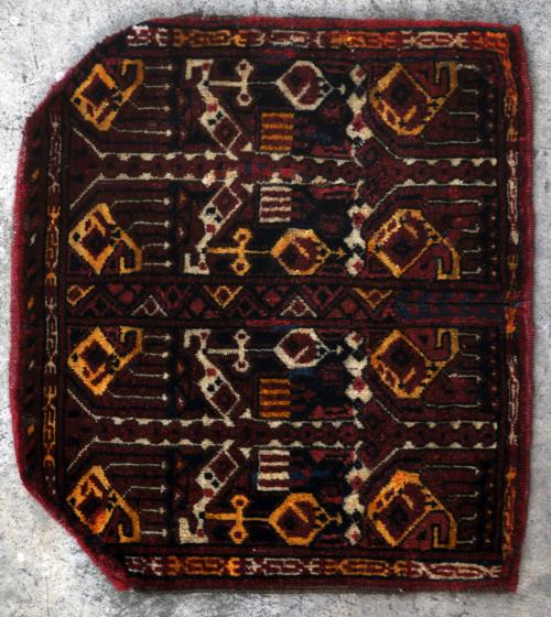 Ersari Afghan saddle cover or 'zin-i-asp' Tribal