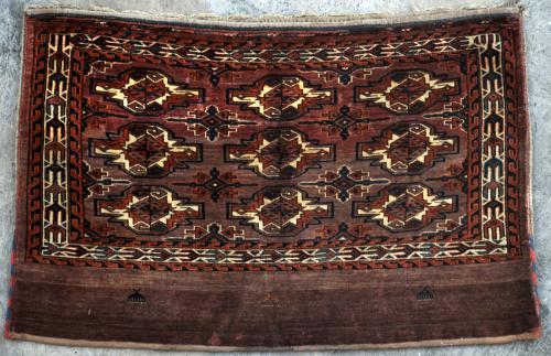 Antique Yomut Turkoman Tribal Central Asia Jawal