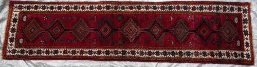 Lori or Luri Gabbeh Persian Runner Tribal hand-spun wool