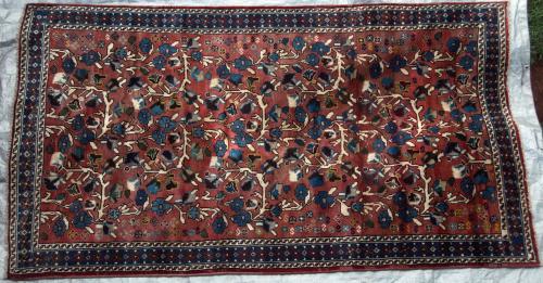 Qashqa'i Lori Persian Tribal Rug hand-spun wool