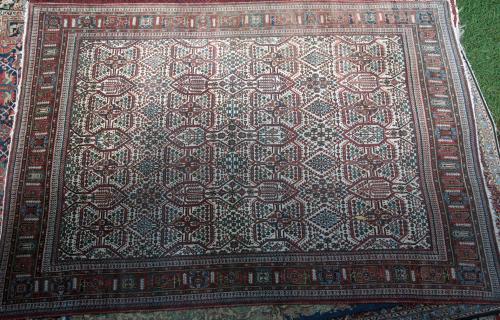 Josheghan Persian Tribal Carpet hand-spun wool