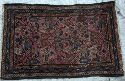 Lilihan or Lilian Persian Rug village hand-spun wool