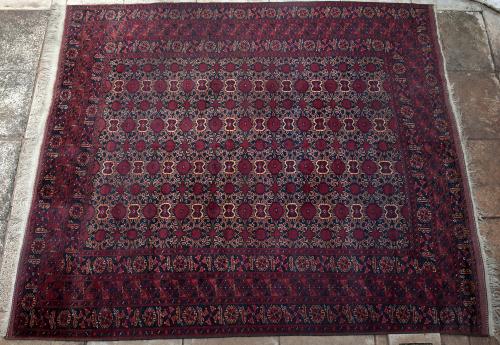 Old Afghan Beshir Carpet