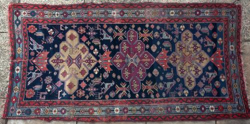 Antique Kazak Caucasian Rug