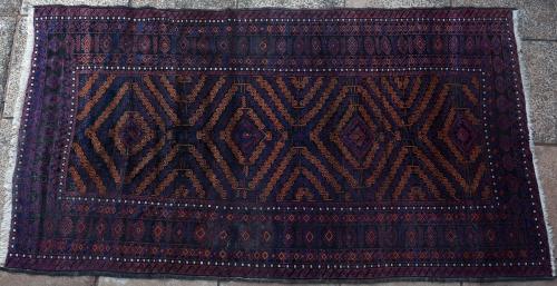 Old or Antique Baluch Afghan rug