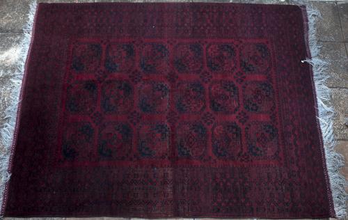 Old Afghan Ersari filpai carpet