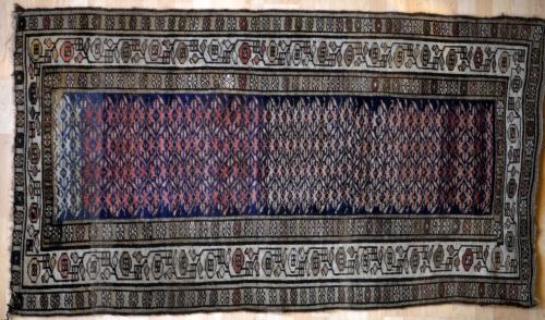 old or antique caucasian tribal rug