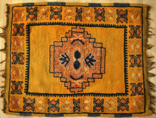 Antique Moroccan Ait Ouaouzguite tribal rug