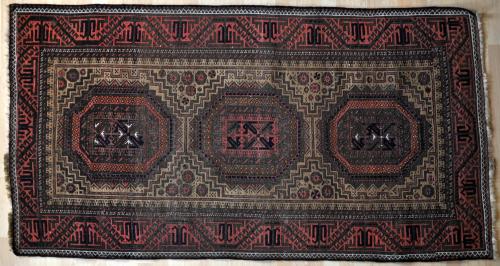 Antique Baluch Afghan Rug