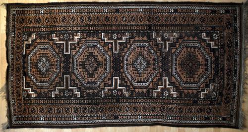 Antique Afghan Baluch Rug