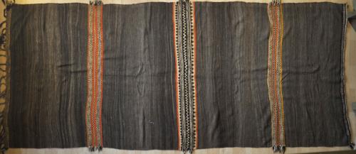 Old Moroccan Ait Ouzouzguite tribal kilim 