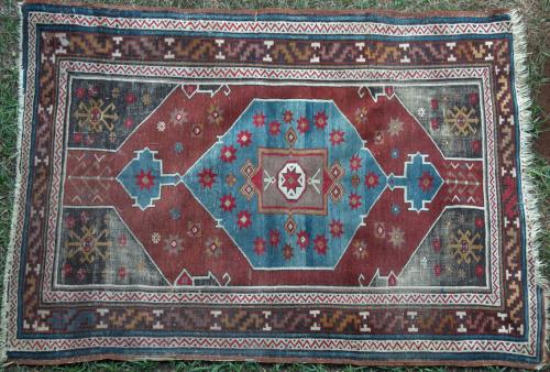 Antique Caucasian Prayer Rug