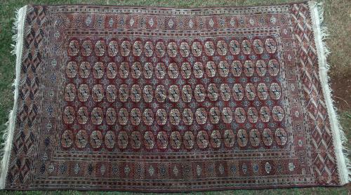 Antique Tekke Turkoman Main Carpet Turkmenistan