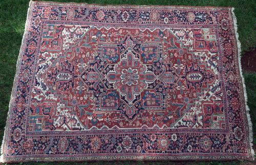 Antique Heriz Persian Carpet