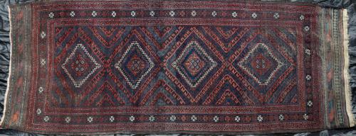 Antique Baluch possibly Aimaq rug 