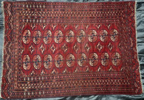 Antique Tekke Turkoman Rug Turkmenistan Russia