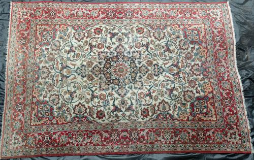 Old or antique Tabriz Persian carpet