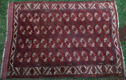 Antique Kizilayak Afghan main carpet