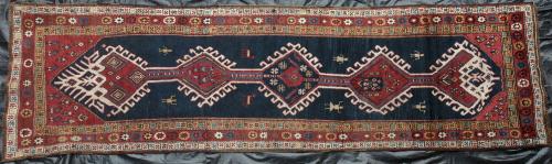 Old or antique Heriz or Northwest Persian runner