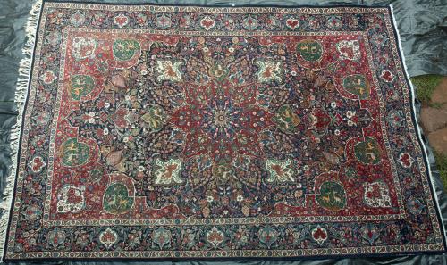 Old Tabriz Persian Carpet