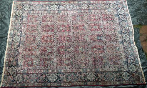 Antique Kerman or Khorasan Persian Carpet