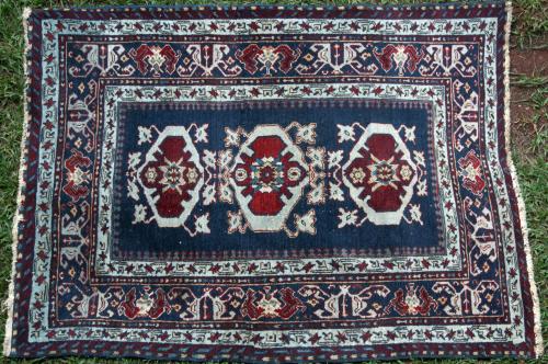 Caucasian Tribal Old Rug