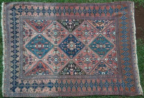 Antique Afshar Tribal Persian Rug