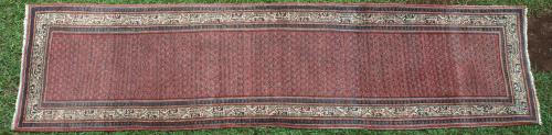 Antique Serabend Persian Runner